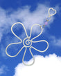 BIG DAISY Bag Charm